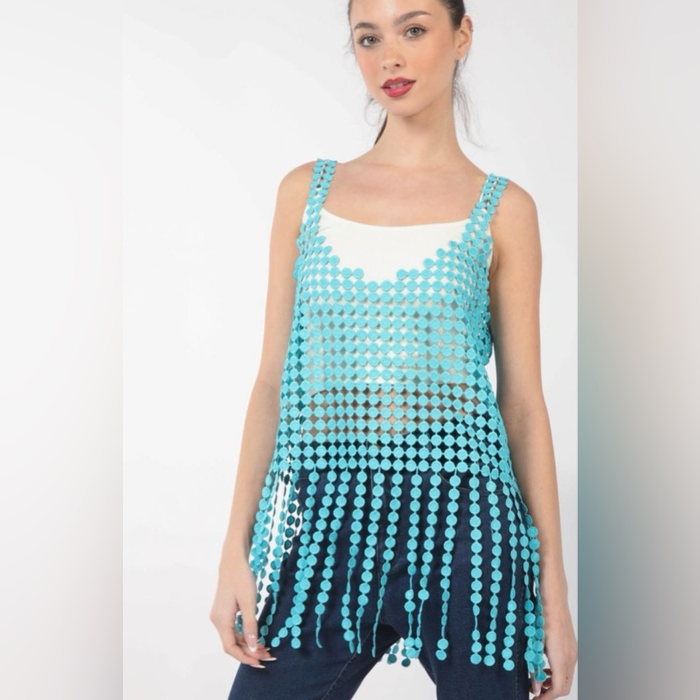 Beach ready crochet tank top 😍 - Picture 7 of 14